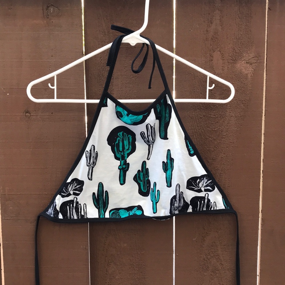 Cactus halter top